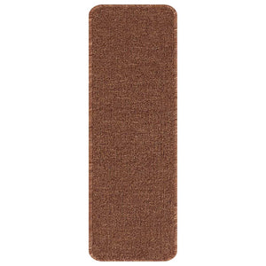 Tappetini Antiscivolo per Scale 15 pcs Giallo 60 x 25 cm PP 4019810