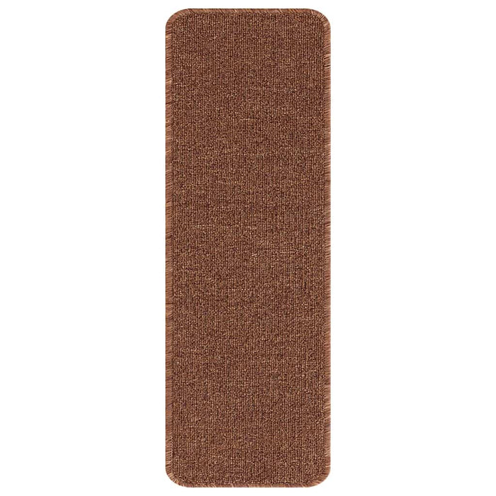 Tappetini Antiscivolo per Scale 15 pcs Giallo 60 x 25 cm PP 4019810