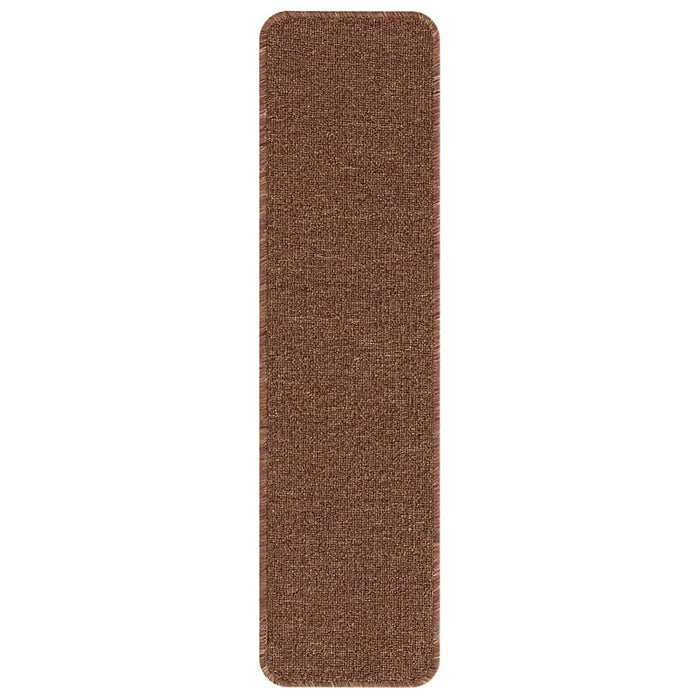 Tappetini Antiscivolo per Scale 15 pcs Giallo 75 x 20 cm PP 4019811