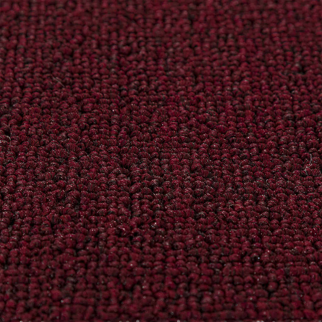 Tappetini Antiscivolo per Scale 15 pcs Bordò 60 x 25 cm PP 4019812