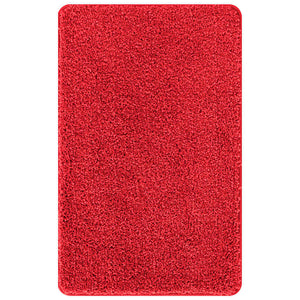 Tappetino da bagno antiscivolo Rosso 50 x 80 cm PP 4019828