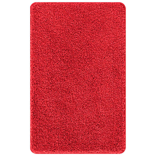 Tappetino da bagno antiscivolo Rosso 50 x 80 cm PP 4019828