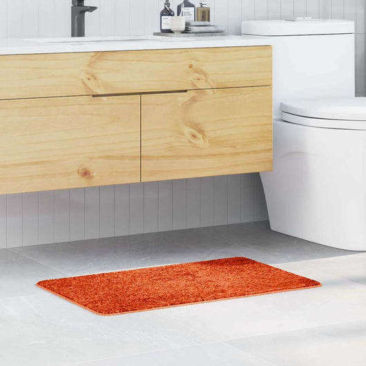 Tappetino da bagno antiscivolo Arancione 50 x 80 cm PP 4019831