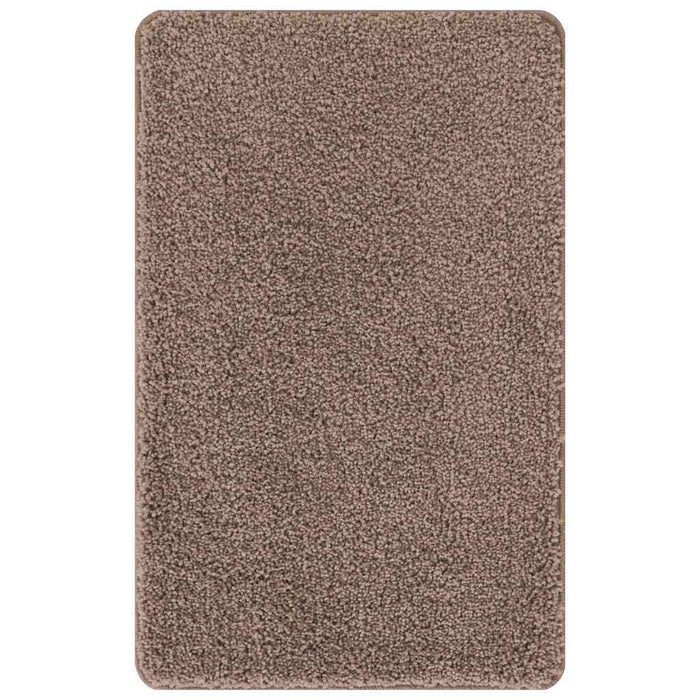 Tappetino da bagno antiscivolo Marrone 60 x 90 cm PP 4019837