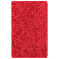 Tappetino da bagno antiscivolo Rosso 60 x 90 cm PP 4019838