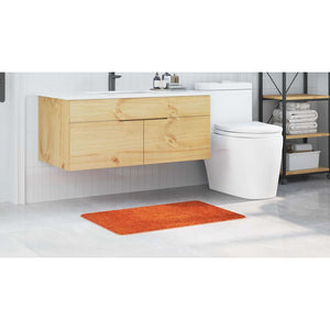 Tappetino da bagno antiscivolo Arancione 60 x 90 cm PP 4019841