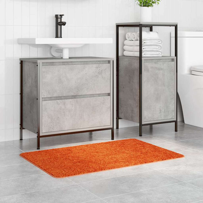 Tappetino da bagno antiscivolo Arancione 60 x 90 cm PP 4019841