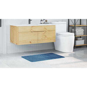 Tappetino da bagno antiscivolo Blu 60 x 90 cm PP 4019843