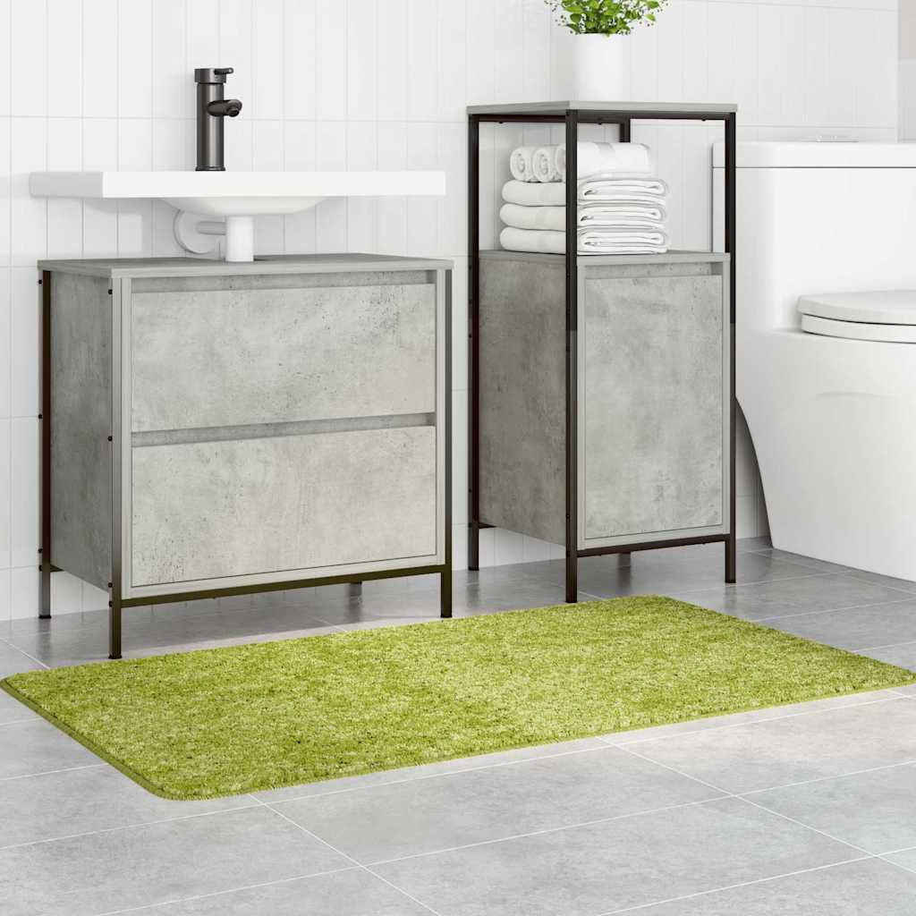 Tappetino da bagno antiscivolo Verde 70 x 120 cm PP 4019849