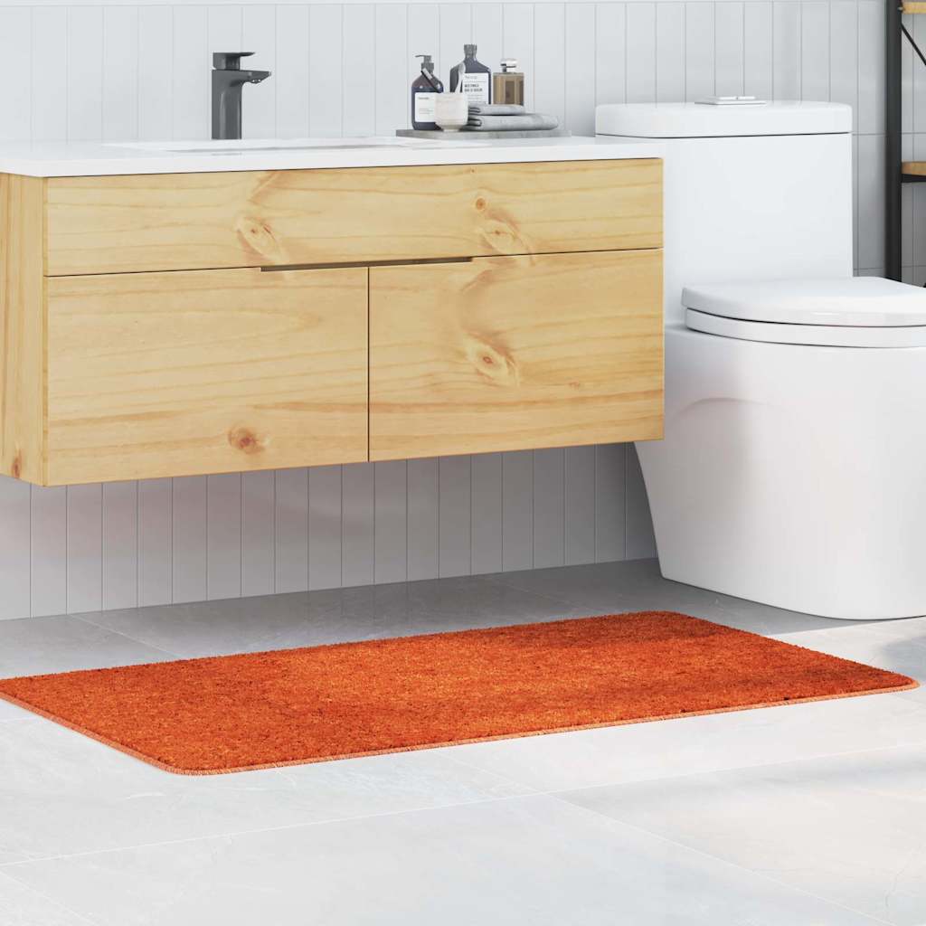 Tappetino da bagno antiscivolo Arancione 70 x 120 cm PP 4019851