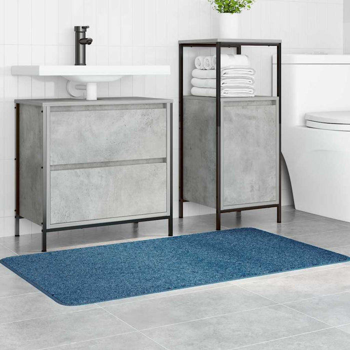 Tappetino da bagno antiscivolo Blu 70 x 120 cm PP 4019853