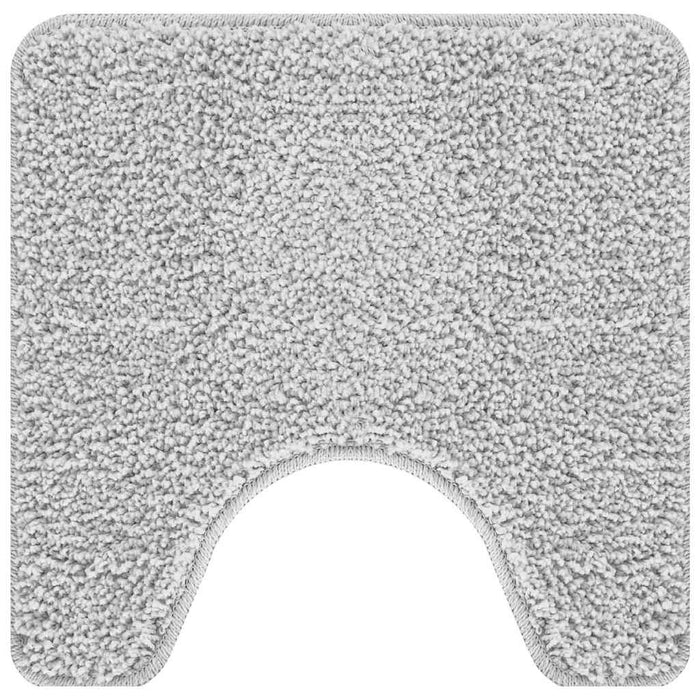 Set di tappetini antiscivolo per il bagno 2 pcs Grigio PP 4019855