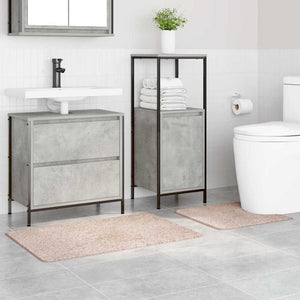 Set di tappetini antiscivolo per il bagno 2 pcs Crema PP 4019856