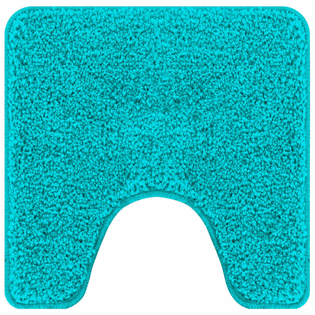 Set di tappetini antiscivolo per il bagno 2 pcs Turchese PP 4019860