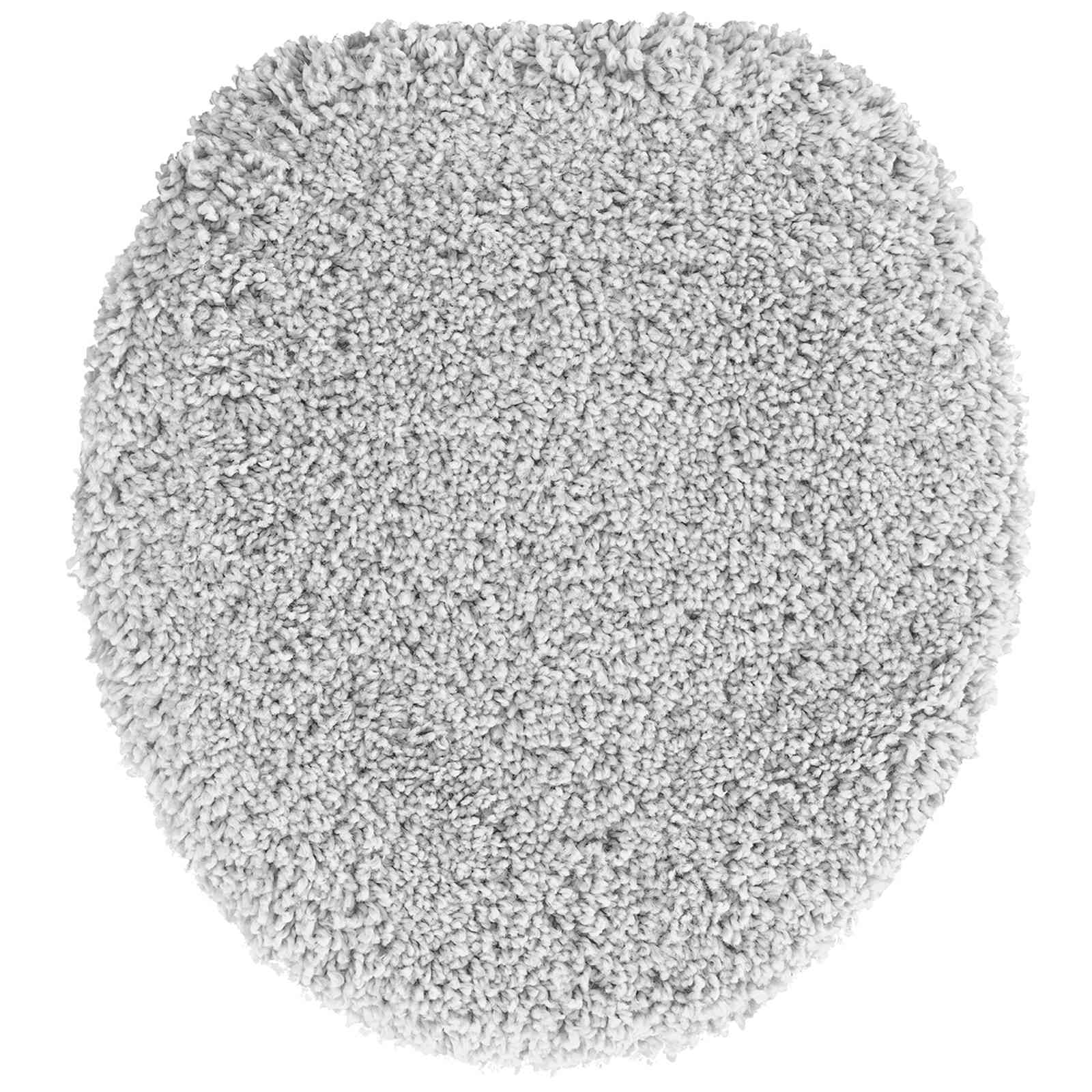 Set di tappetini antiscivolo per il bagno 3 pcs Grigio PP 4019865