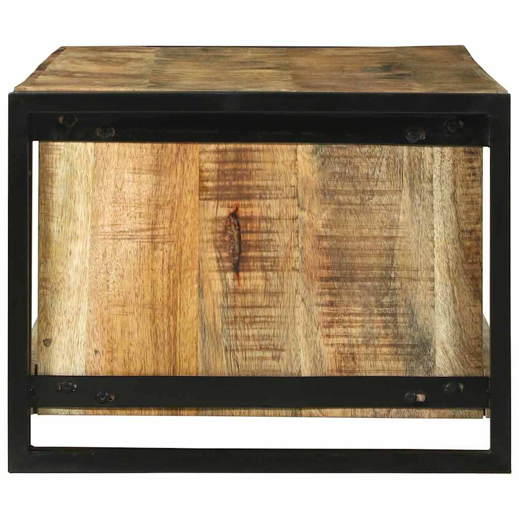 Tavolino da Caffè  120x50x38 cm Legno Massello Grezzo di Mango 4104712