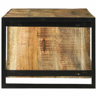 Tavolino da Caffè  120x50x38 cm Legno Massello Grezzo di Mango 4104712
