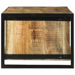 Tavolino da Caffè  120x50x38 cm Legno Massello Grezzo di Mango 4104712