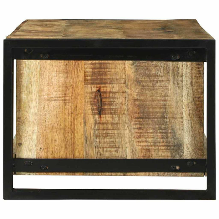 Tavolino da Caffè  120x50x38 cm Legno Massello Grezzo di Mango 4104712