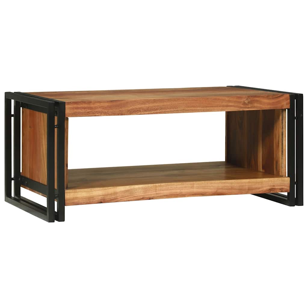 Tavolino da Caffè  90x50x38 cm Legno Massello di Acacia 4104716