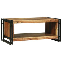 Tavolino da Caffè  90x50x38 cm Legno Massello di Acacia 4104716