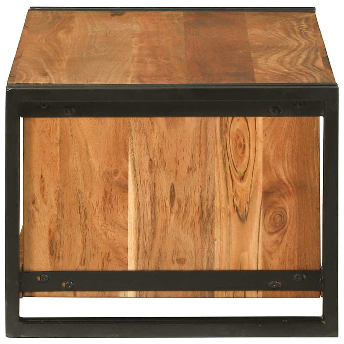 Tavolino da Caffè  90x50x38 cm Legno Massello di Acacia 4104716