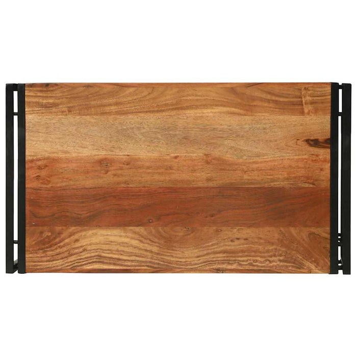 Tavolino da Caffè  90x50x38 cm Legno Massello di Acacia 4104716