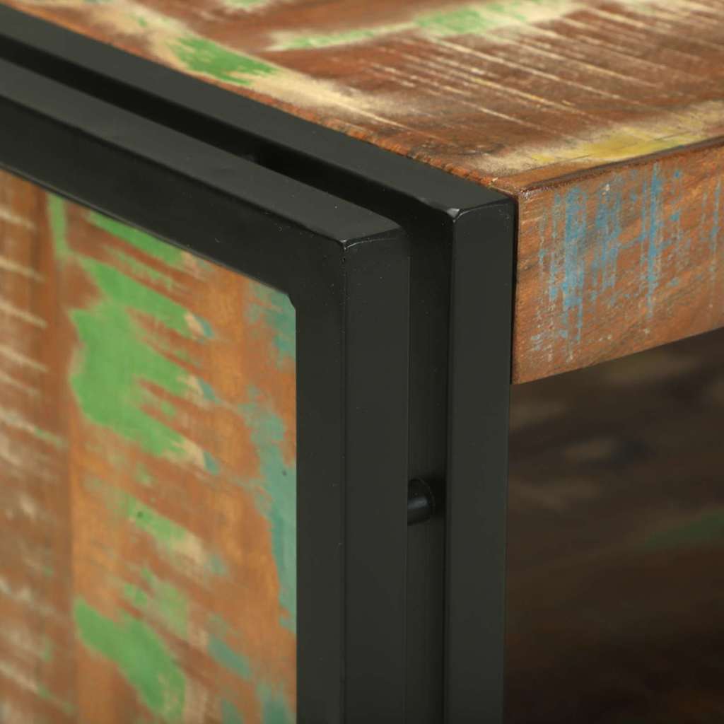 Tavolino da salotto 90 x 50 x 38 cm legno massello di riciclo 4104717