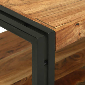 Tavolino da salotto Marrone legno massello di acacia 4104719