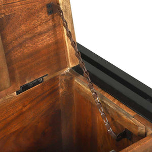 Tavolino da salotto Marrone legno massello di riciclo 4104726