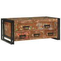 Tavolino da salotto Marrone legno massello di riciclo 4104726