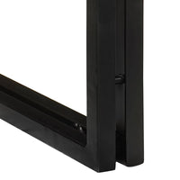 Tavoli da Fine 3 pcs Marrone e nero Legno massello di acacia 4104731