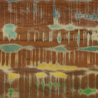 Tavolo Nesting 3 pcs Marrone e nero legno massello di riciclo 4104732