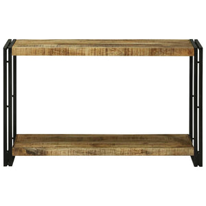 Tavolo consolle 120 x 33 x 75 cm Legno massello di mango ruvido 4104733