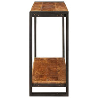 Tavolo consolle 90 x 33 x 75 cm Legno massello di mango ruvido 4104736