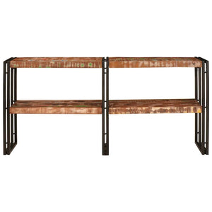 Tavolo consolle Multicolore legno massello di riciclo 4104741