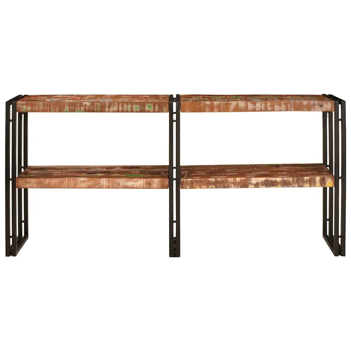 Tavolo consolle Multicolore legno massello di riciclo 4104741