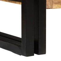 vidaXL Credenza Marrone 80 x 33 x 70 cm legno massello di mango