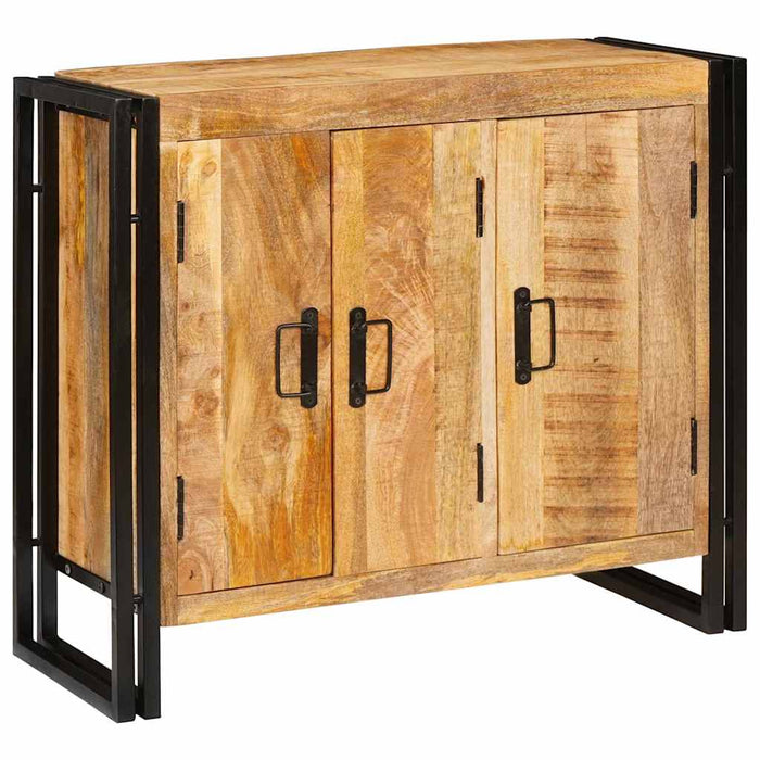 vidaXL Credenza Marrone 80 x 33 x 70 cm legno massello di mango