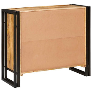 vidaXL Credenza Marrone 80 x 33 x 70 cm legno massello di mango