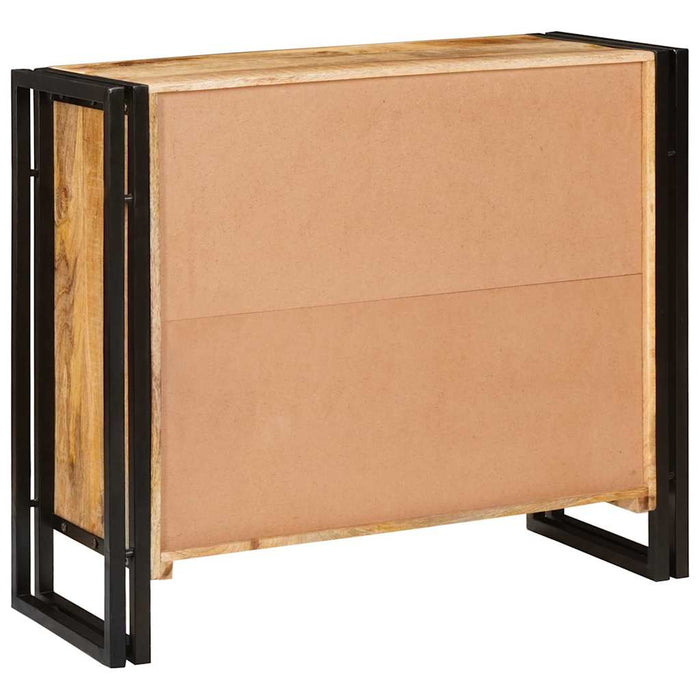 vidaXL Credenza Marrone 80 x 33 x 70 cm legno massello di mango