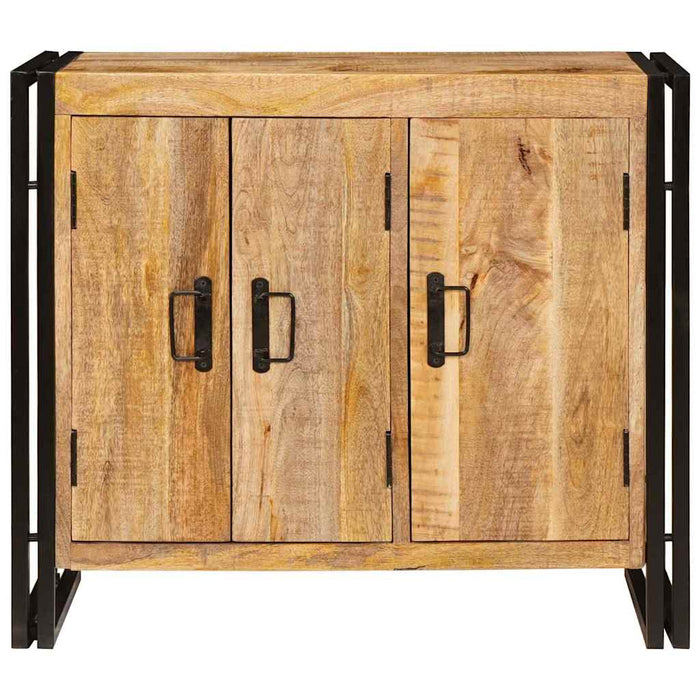 vidaXL Credenza Marrone 80 x 33 x 70 cm legno massello di mango