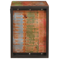 Portabottiglie 100 x 45 x 33 cm Legno massello riciclato 4104756