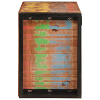 Portabottiglie 100 x 45 x 33 cm Legno massello riciclato 4104759