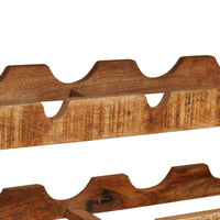 Portabottiglie 100 x 45 x 33 cm Legno di Mango Grezzo Massiccio 4104760