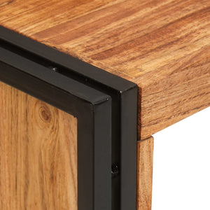 Portabottiglie 100 x 45 x 33 cm Legno di Acacia Massello 4104761