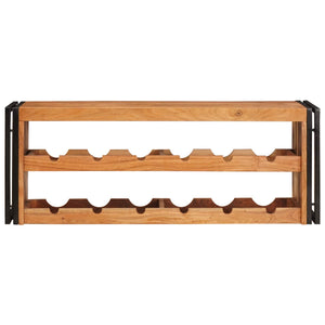 Portabottiglie 100 x 45 x 33 cm Legno di Acacia Massello 4104764