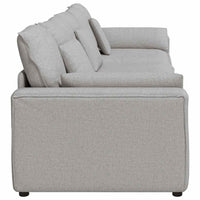 Divano Modulare con Cuscini Grigio Nuvola 3321096