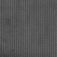 Divano Modulare con Cuscini-Sofa Modulare-Divanetto in Tessuto a Coste Grigio Scuro