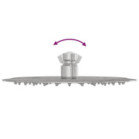 Testa Doccia a Pioggia in Acciaio Inox 304 20 cm Rotonda